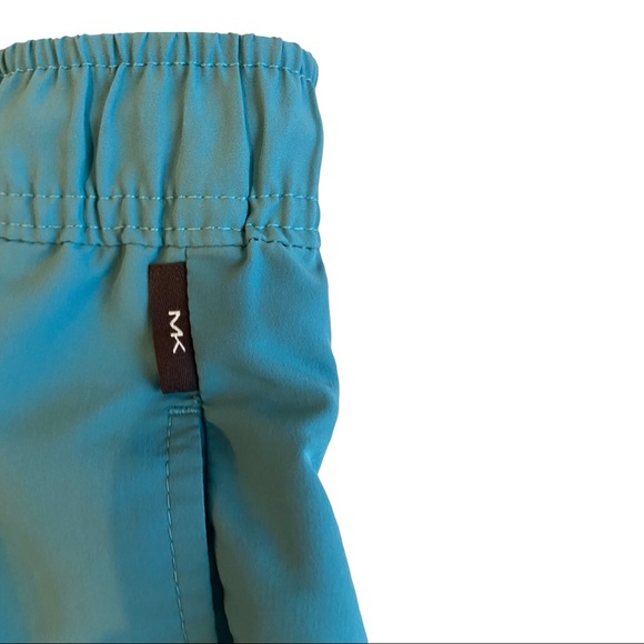 Michael Kors blue lagoon mens swim trunks sz sm - Picture 3 of 6